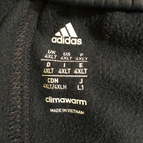Adidas Climawarm team fleece track pants!!! - Picture 4 of 5